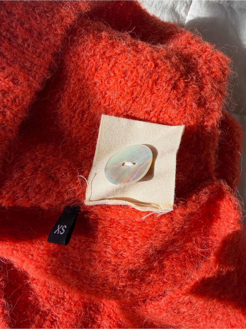 Nikki Chasin Cardigan Alpaca Fuzzy Cardigan — image 6 of 8